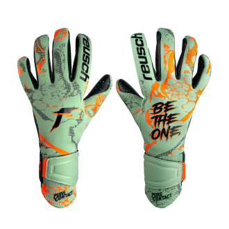 Reusch Pure Contact Fusion 5370900 5444 green orange front